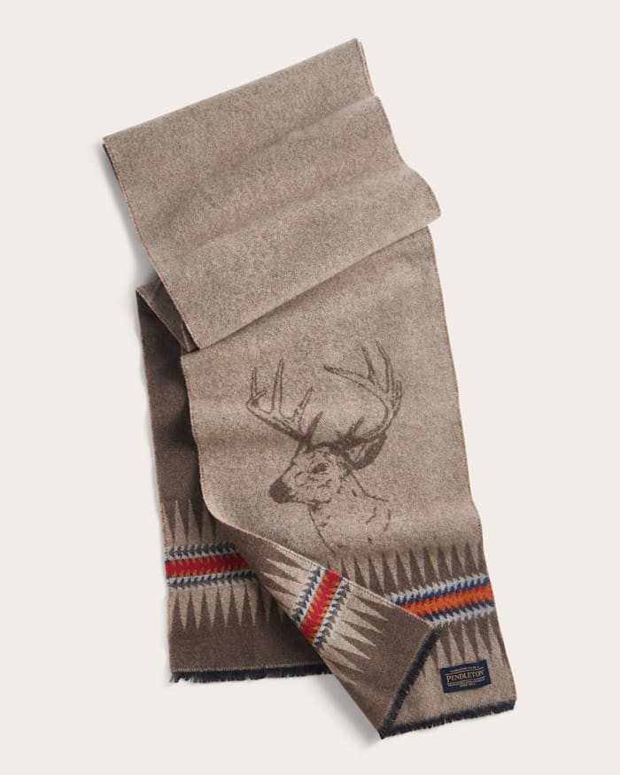 SAWTOOTH BUCK WOOL SCARF